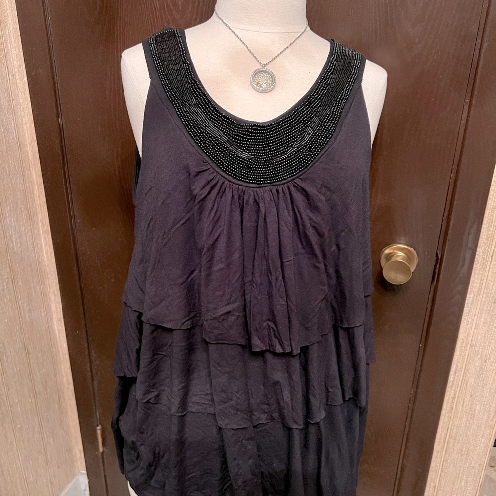 Beaded Top 2XL. Never used!